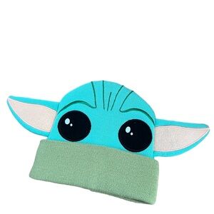 ⚪️STAR WARS: One size fits most, unisex Yoda beanie w/ears, NWOT⚪️